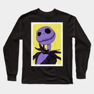 JACK SKELLINGTON - The Nightmare Before Christmas (Pop Art) Long Sleeve T-Shirt